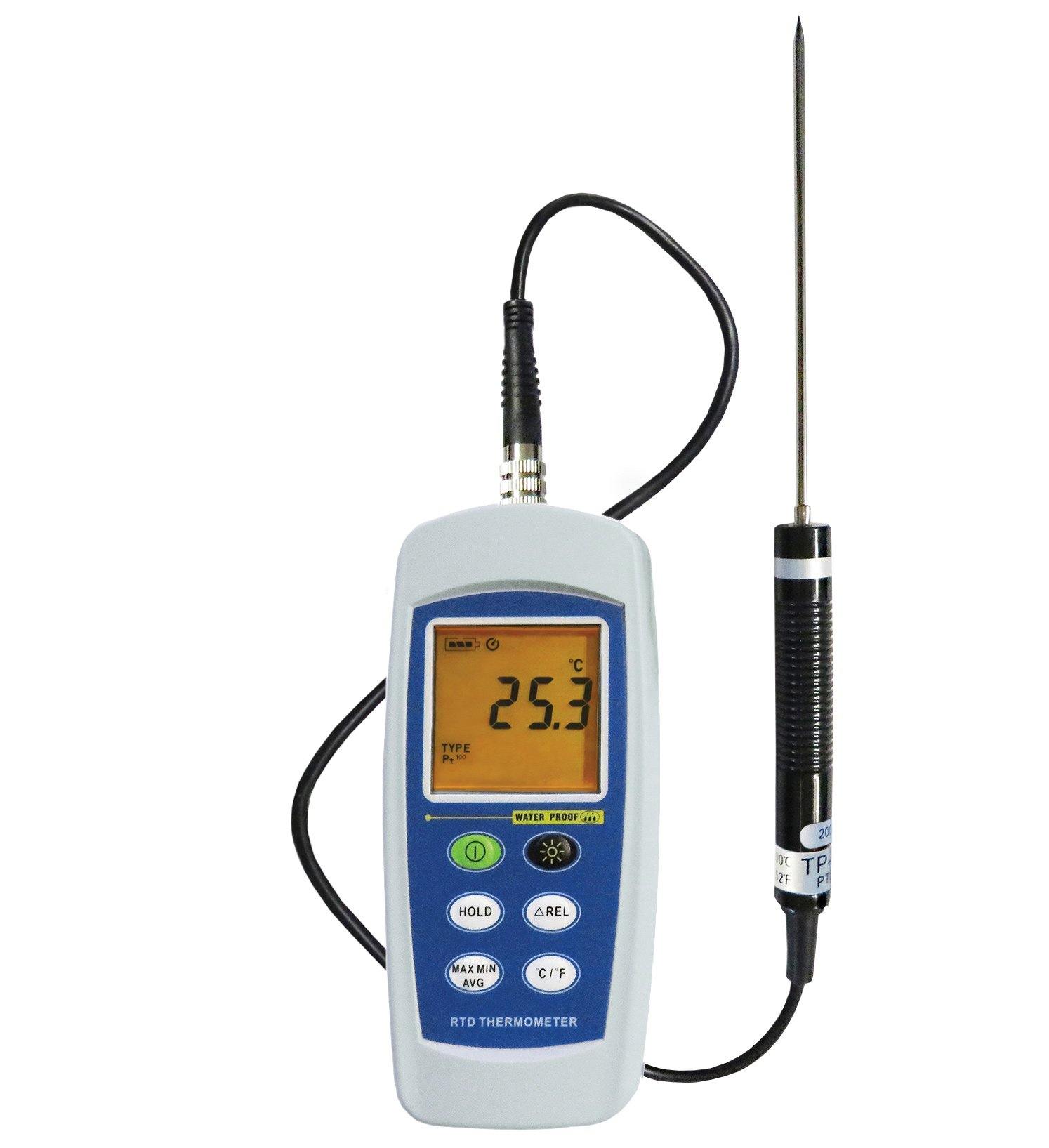 Waterproof RTD Thermometer - Certified - Sper Scientific Direct