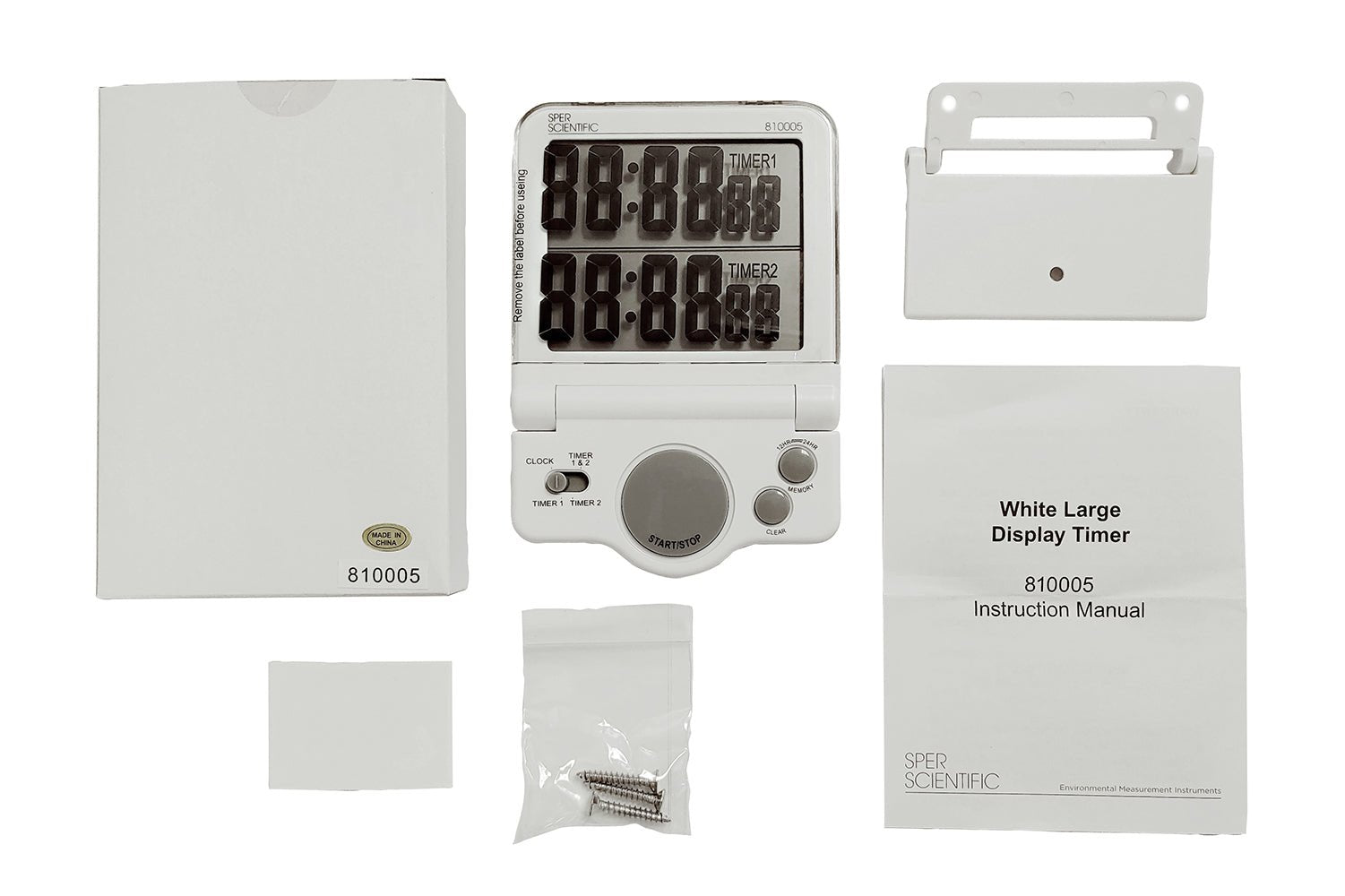 Sper Scientific Timer Parlante – Solo Copertura Protettiva (Verde, Da Interno/Esterno) Per Jogging
