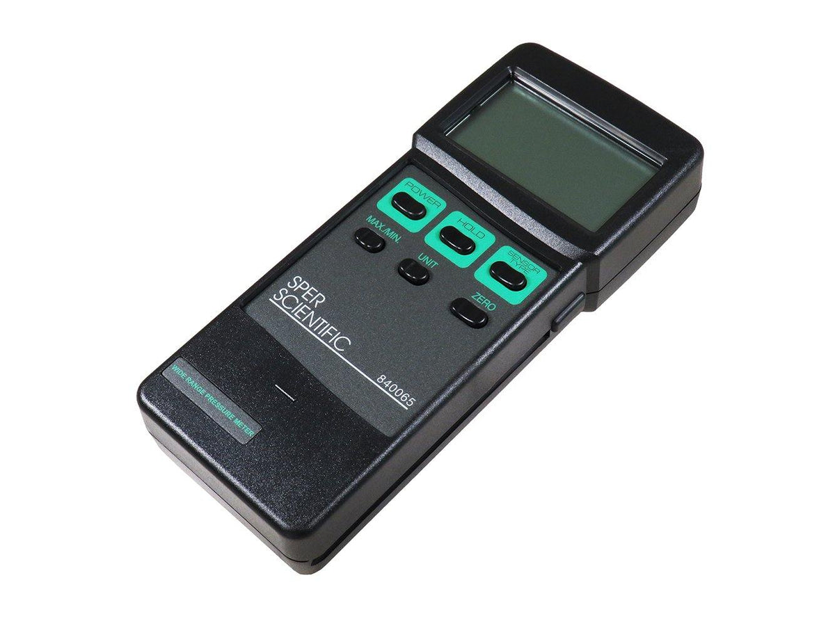 Wide Range Pressure Meter - Sper Scientific Direct