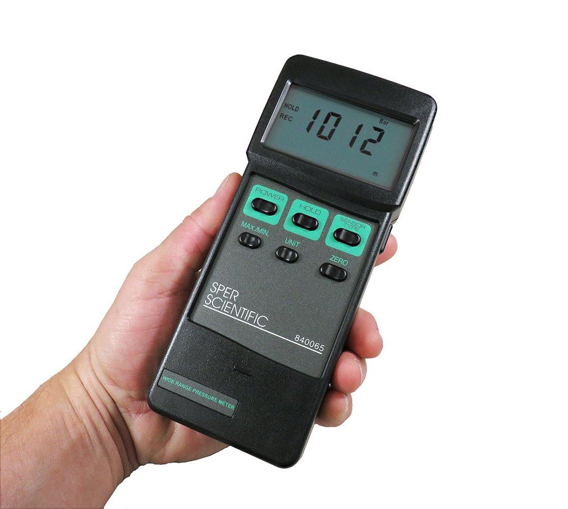 Wide Range Pressure Meter - Sper Scientific Direct