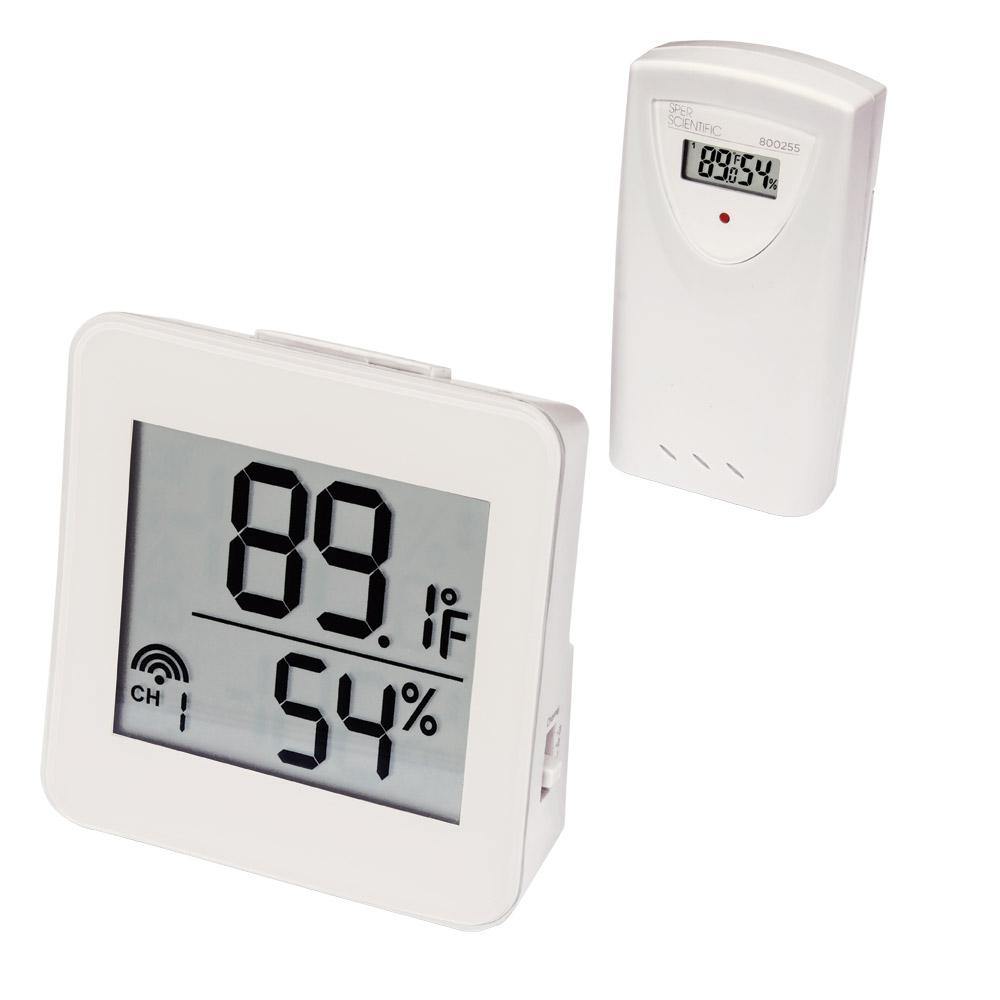 Wireless Humidity and Temperature Monitor Set - Sper Scientific Direct