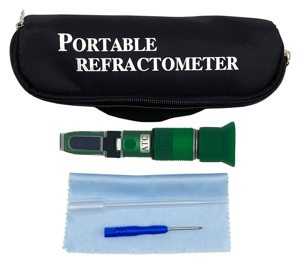 Draagbare ATC Refractometer voor het meten van de concentratie Draagbare ATC Refractometer voor het meten van de concentratie