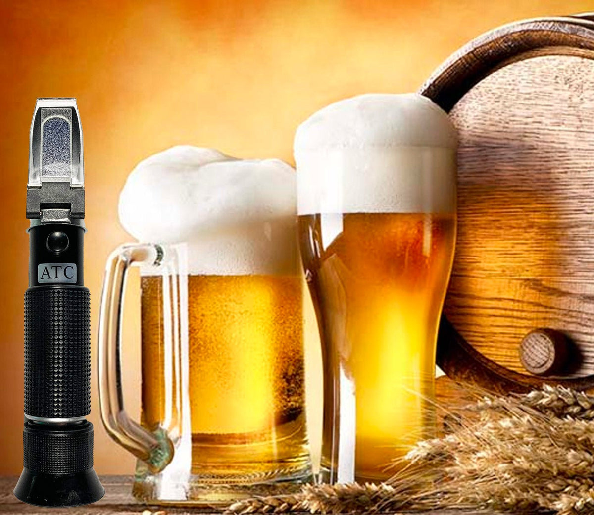 Beer Brewing Refractometer ATC