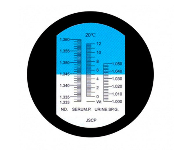 Clinical Refractometer Scale