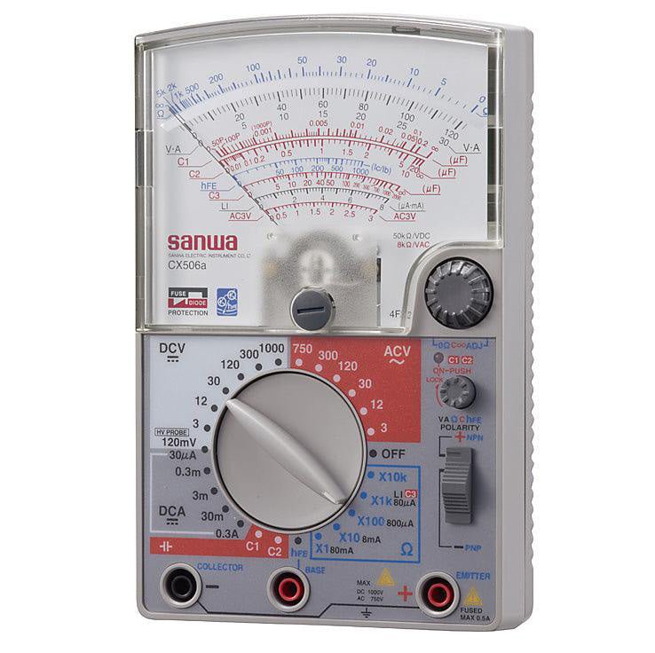 Sanwa CX506a | Analog Multimeter with Capacitance Measurement and