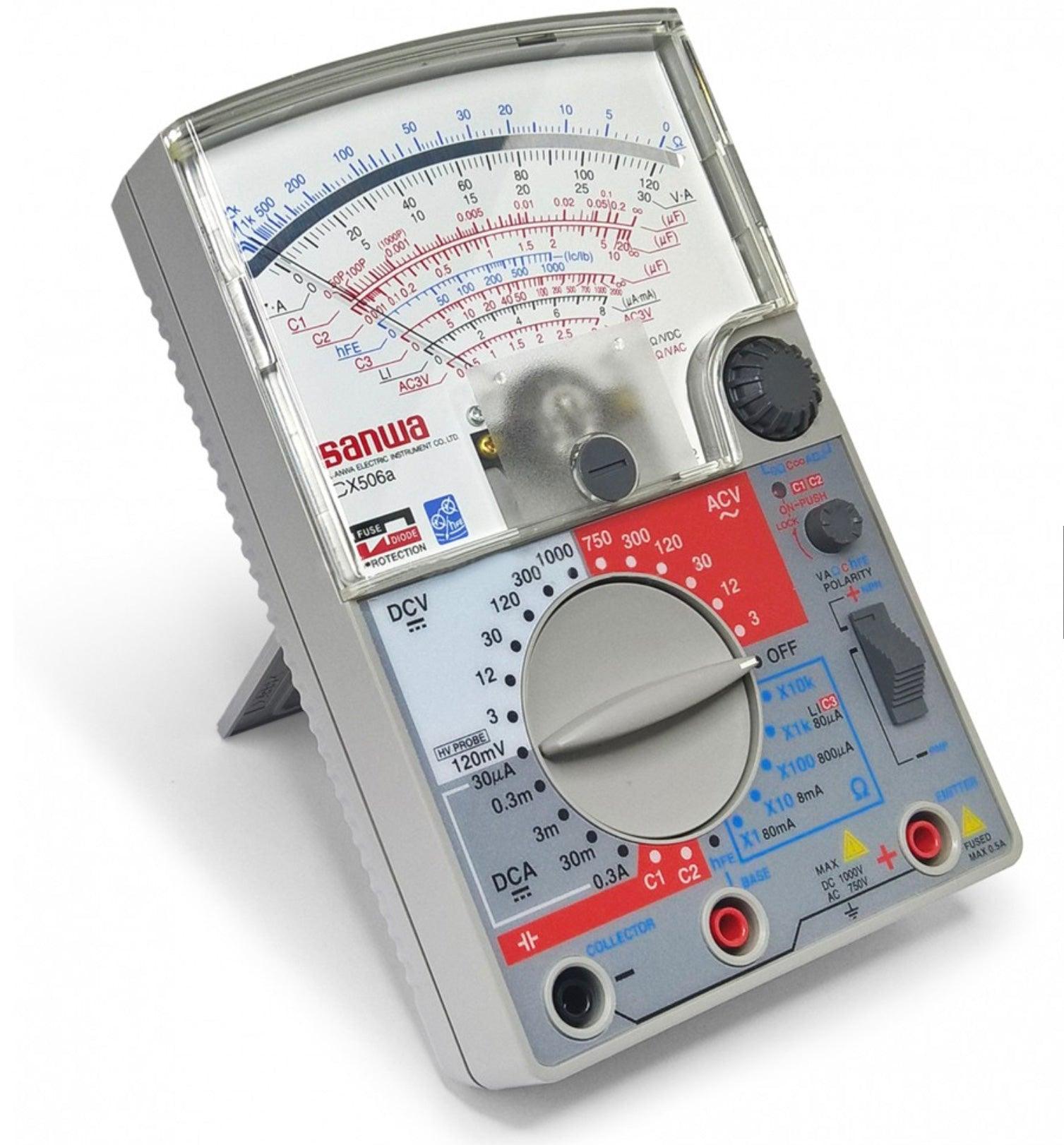 Sanwa CX506a | Analog Multimeter with Capacitance Measurement and