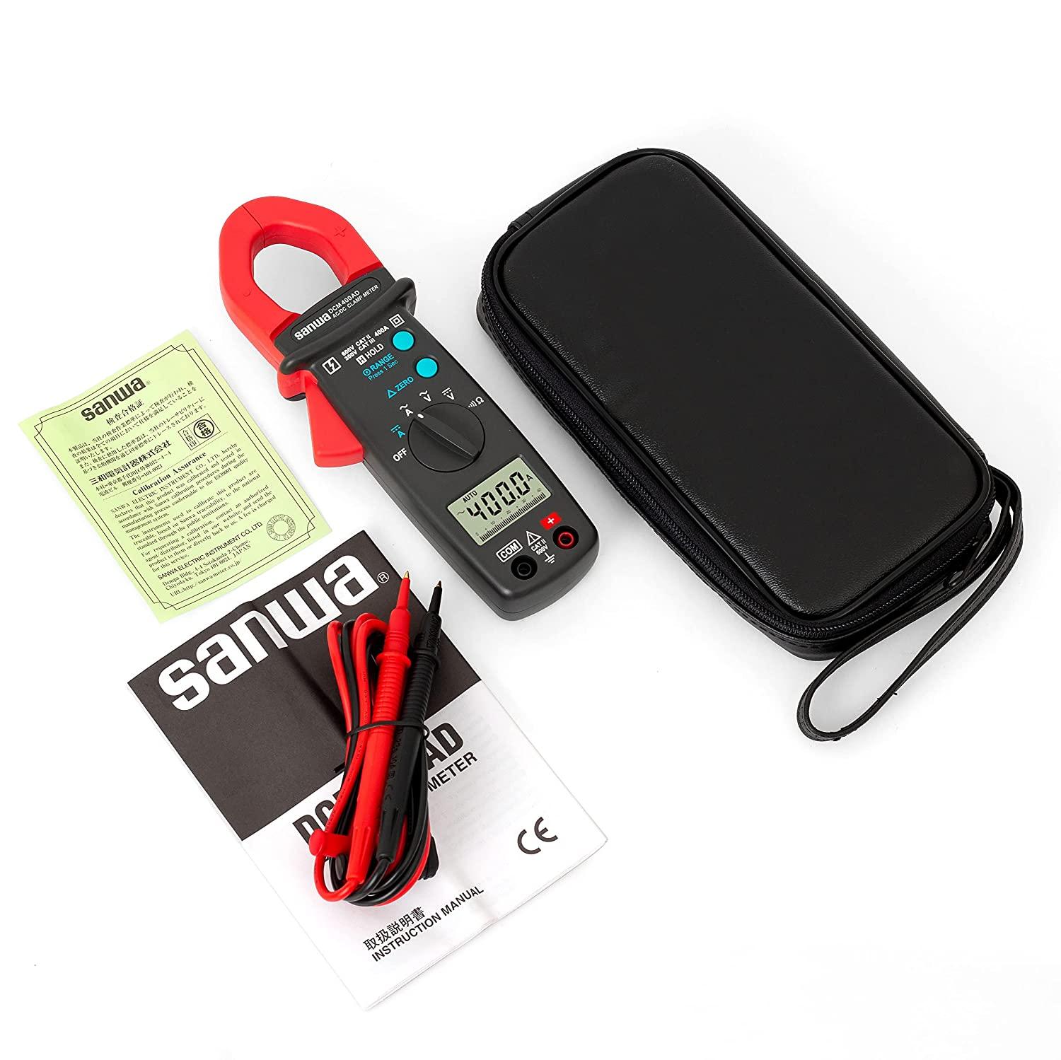 Sanwa DCM400AD | Clamp Meter for Automotive Maintenance & Digital