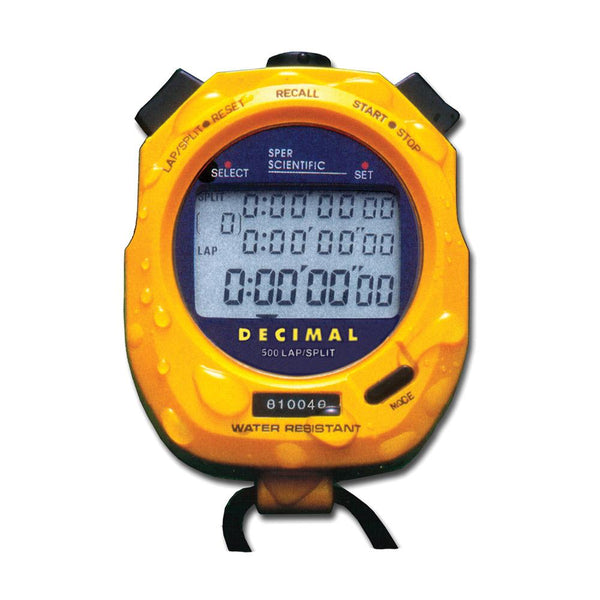 Decimal Display Stopwatch | Sper Scientific Direct