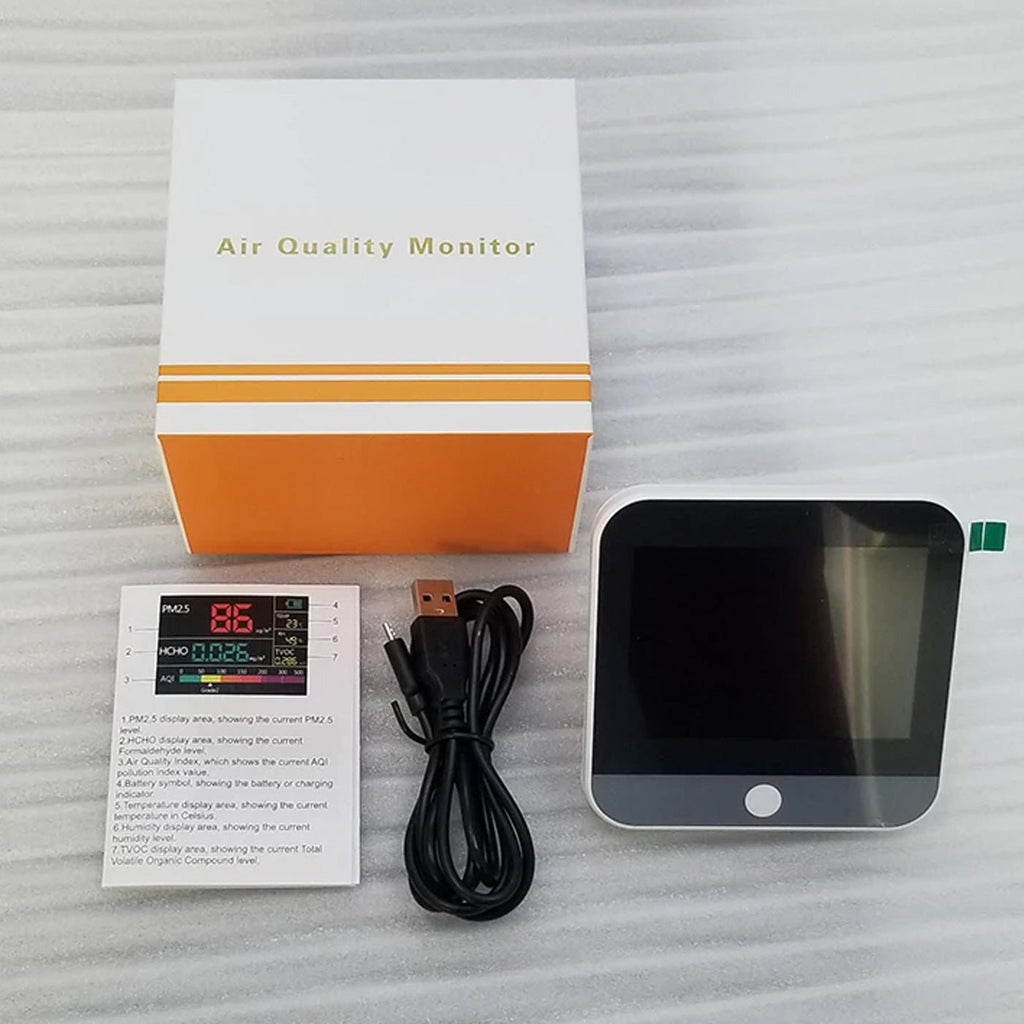 Indoor Air Quality Monitor with Air Quality Index, PM2.5, PM10, PM1.0, –  Sper Scientific Direct
