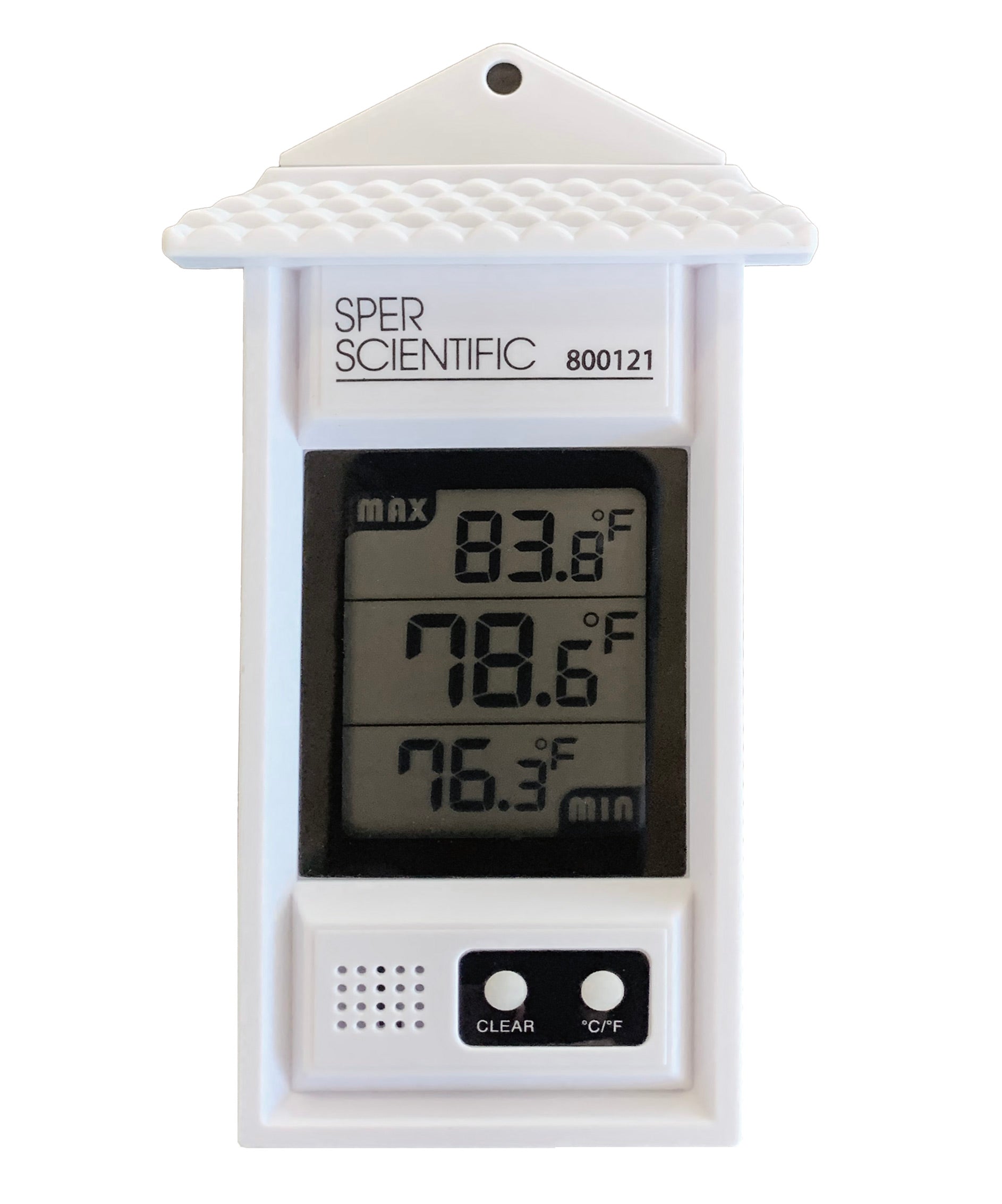 Wall/Room Thermometer Maximum-Minimum, NIST Traceable Certificate