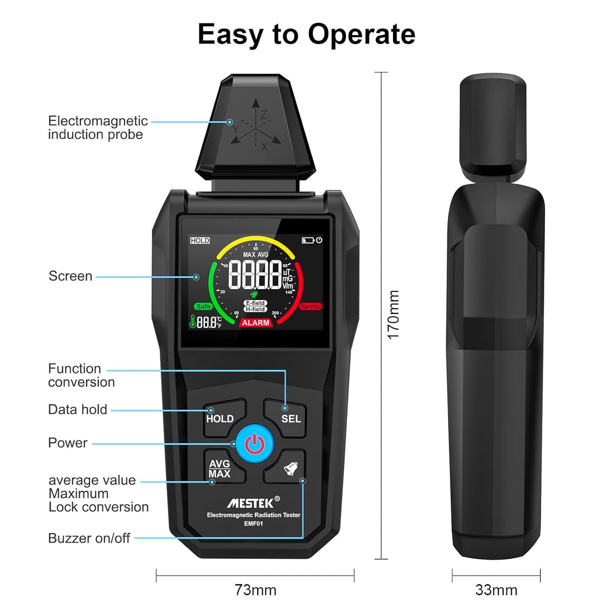 Electromagnetic Radiation Tester Operation