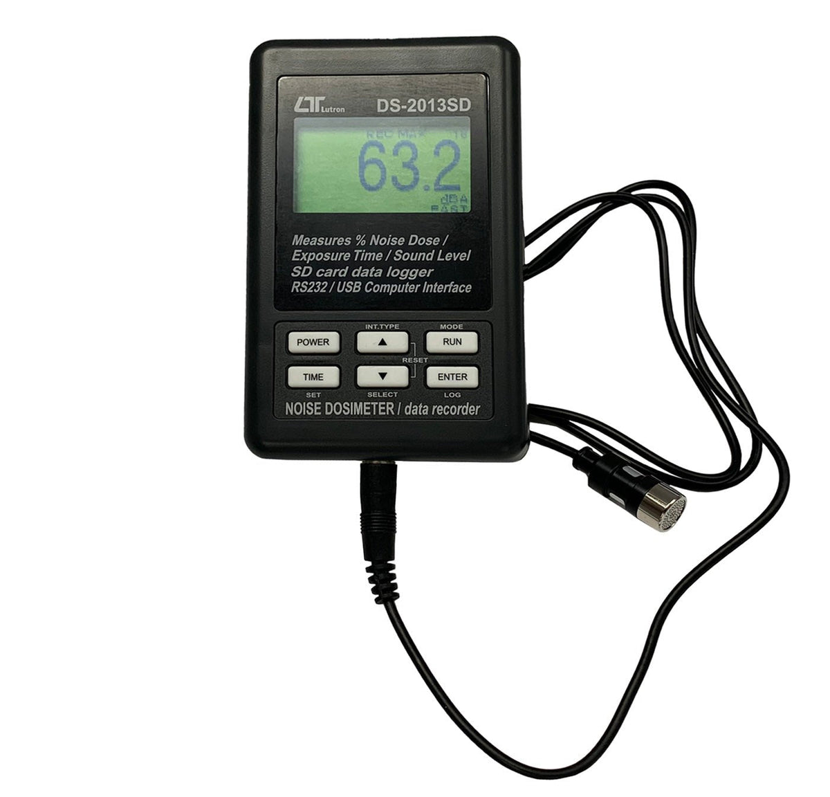 Noise Dosimeter Datalogger with Mic