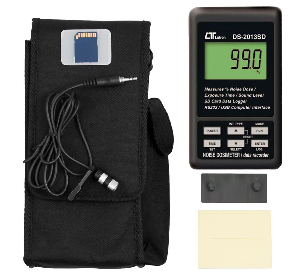 Noise Dosimeter Datalogger Kit with Case
