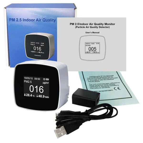 PM 2.5 Indoor Air Quality Monitor Kit