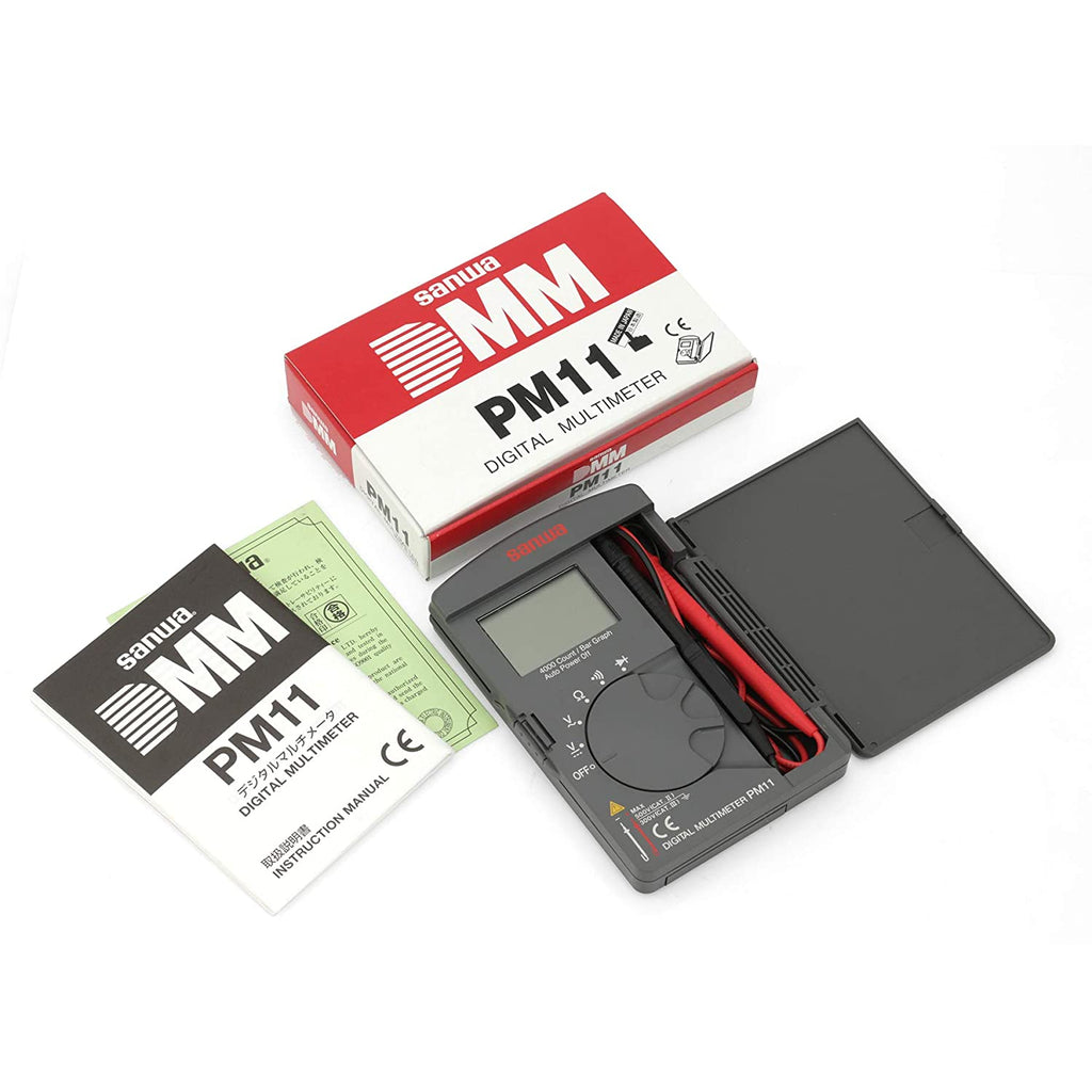 Sanwa PM11 | Pocket Digital Multimeter with 4000 Count Display | Sanwa ...