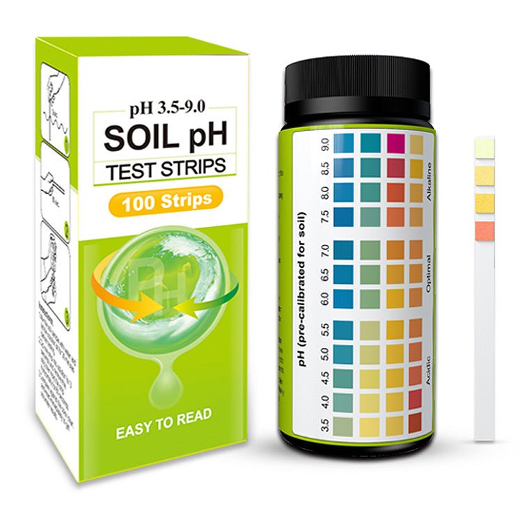 Soil pH Test Strips 3.5-9.0