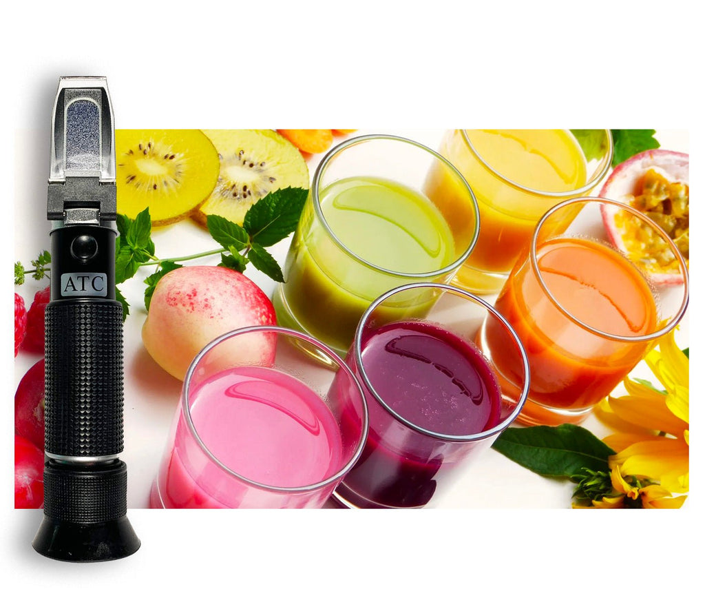Sugar/Brix Refractometer - 28 to 62% with ATC – Sper Scientific Direct