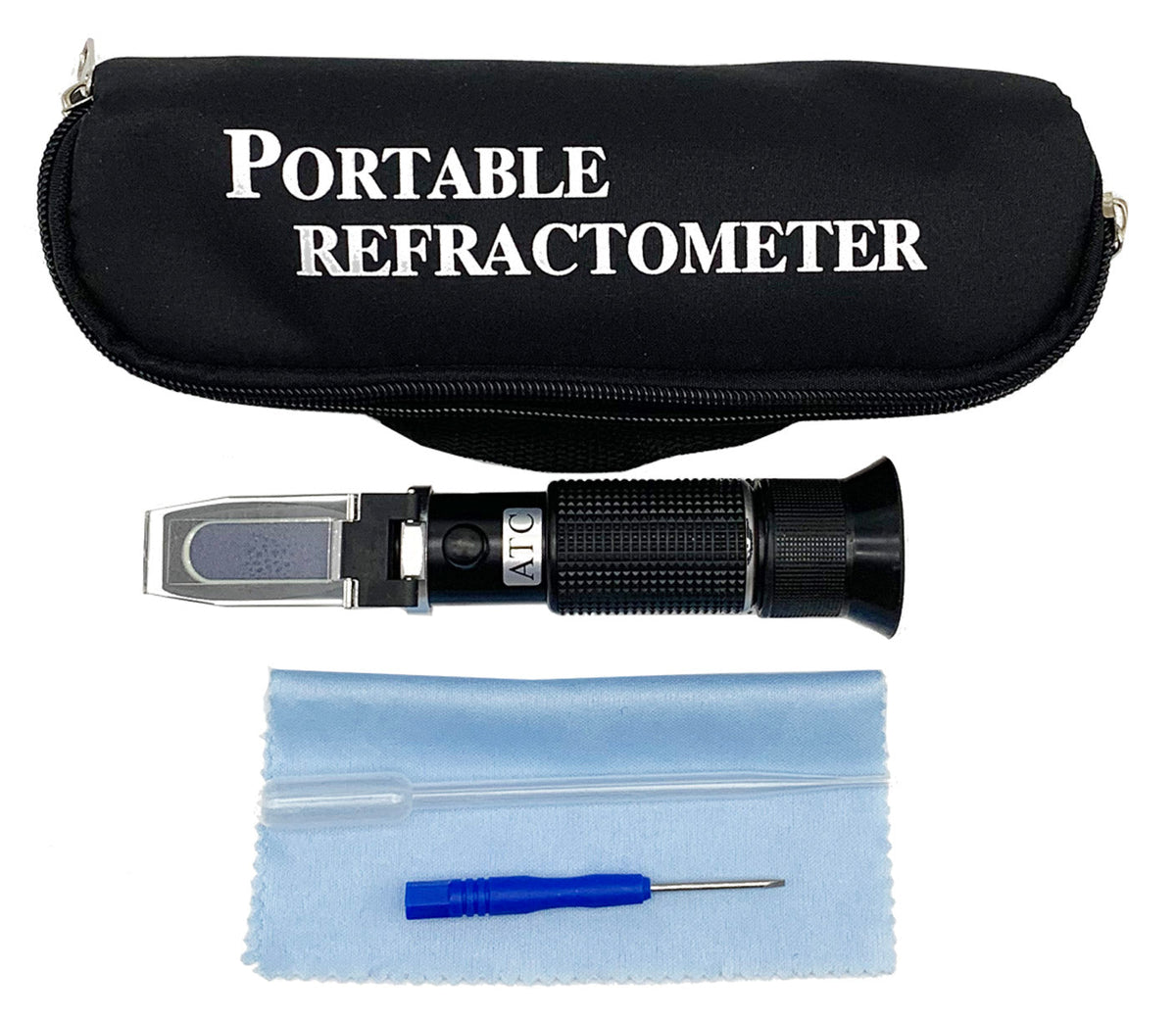 Precision Refractometer for Sugar Brix 28-62% with ATC – Sper ...
