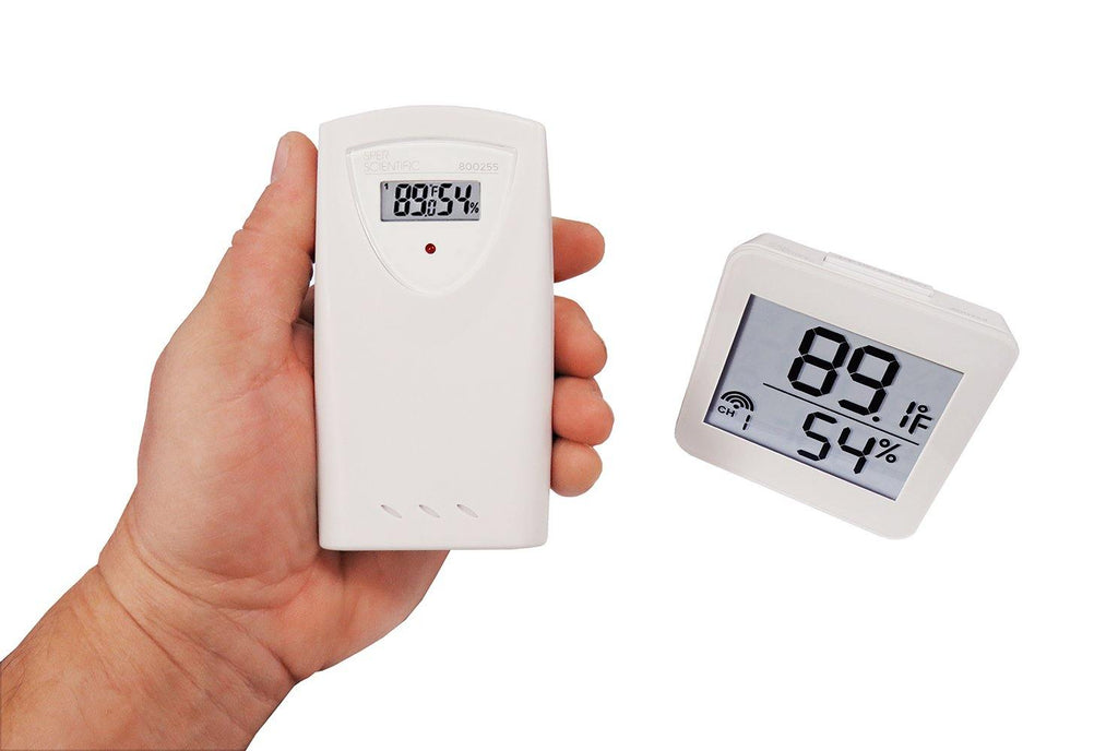 Indoor/Outdoor Humidity/Temperature Monitor – Sper Scientific Direct